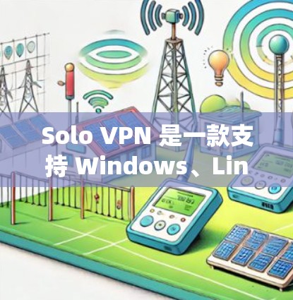 Solo VPN 是一款支持 Windows、Linux 和 macOS 系统的远程访问工具，专为个人和企业用户设计。Solo VPN 的核心功能包括